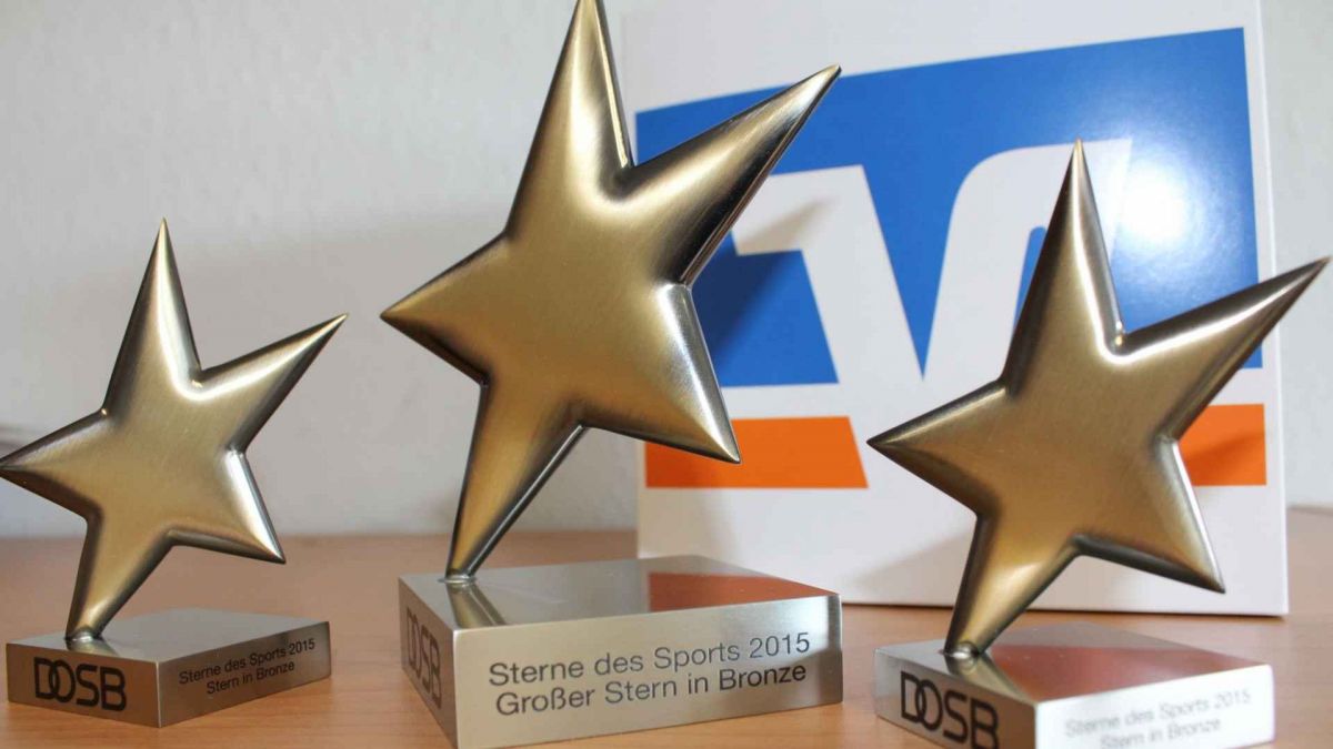 Die Sterne des Sports der Volksbank Bigge-Lenne als Auszeichnung für ehrenamtliches Engagement im Sport. von Volksbank Bigge-Lenne