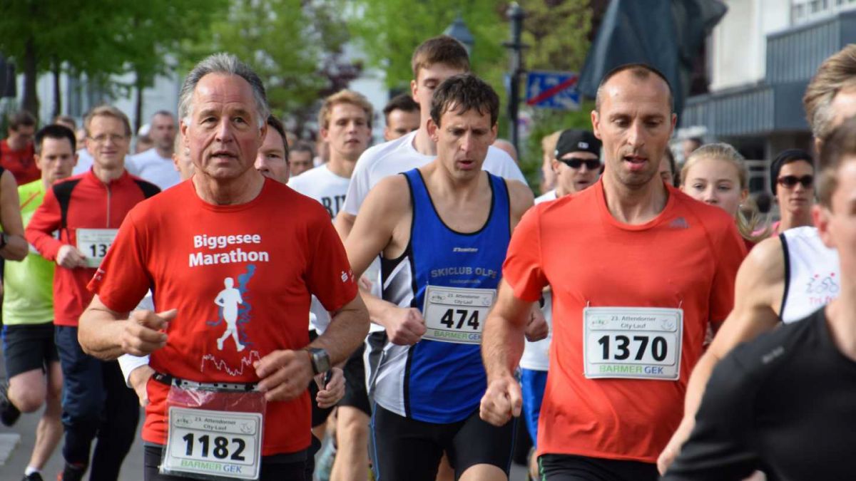 Beim "Citylauf" des TV Attendorn gingen Mitte Mai rund 1200 Läufer auf die Strecke. Nun richtet der Verein am Biggesee das nächste Laufsport-Event aus. von Sven Prillwitz