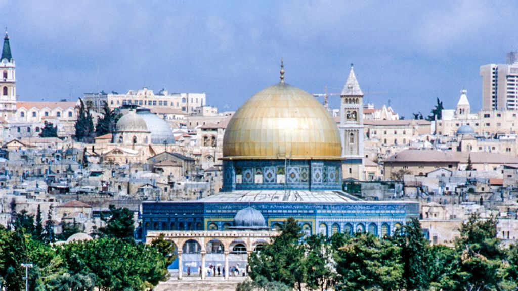 Blick auf Jerusalem mit Felsendom. von s: Rüdiger Kahlke