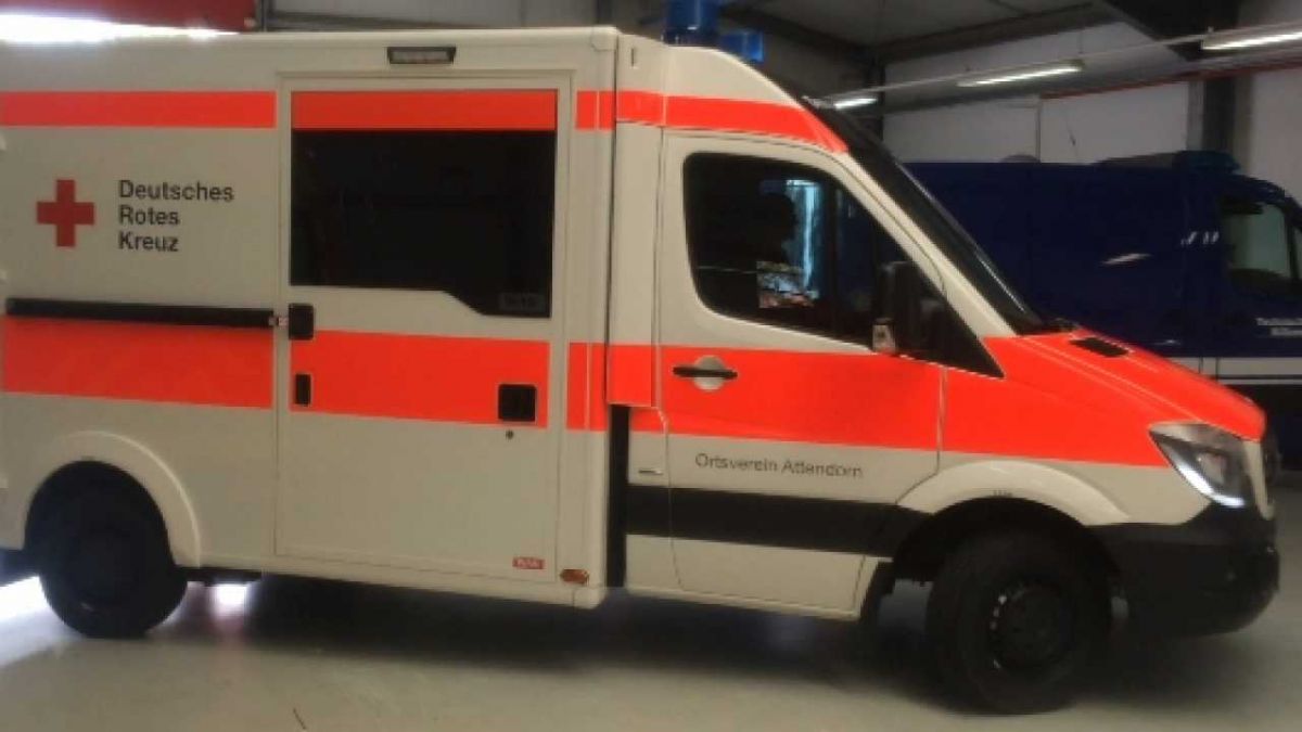 Das DRK Attendorn hat einen neuen Rettungswagen.