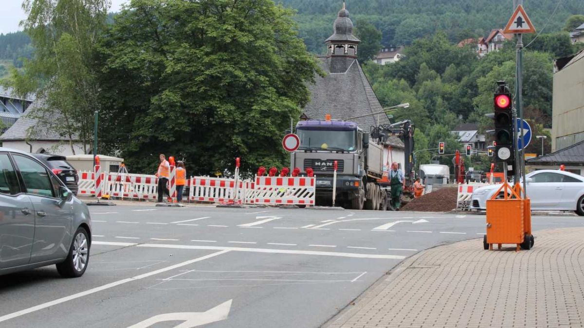 In der Hansestadt Attendorn kommt es im Oktober zu Verkehrsbehinderungen im Bereich „Am Zollstock". von Hansestadt Attendorn