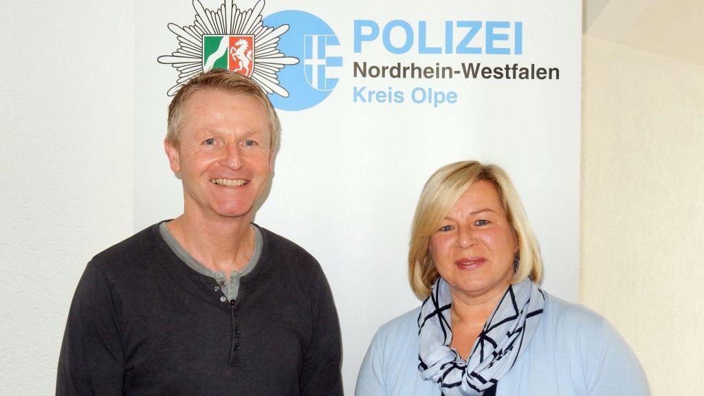 Michael Kopsan übernimmt die Aufgabe von Kriminalhauptkommissarin Barbara Eßing-Sieler. von Kreispolizei Olpe