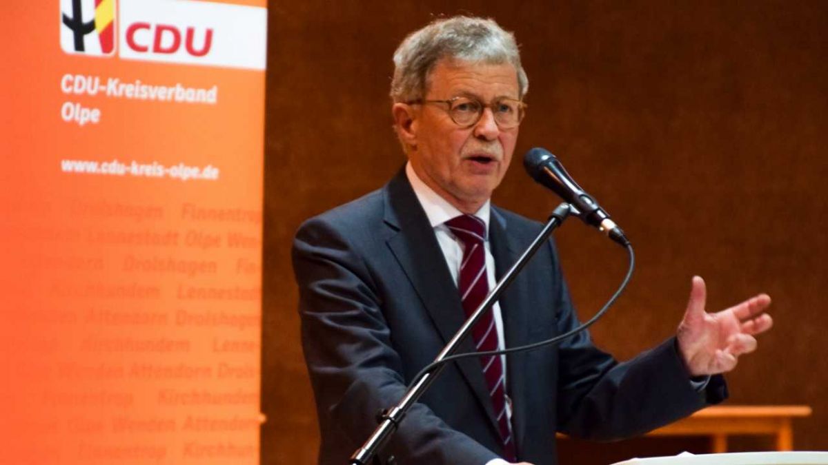 Zeigte sich in seiner letzten Rede als Kreisvorsitzender der CDU angriffslustig: Theo Kruse. von Sven Prillwitz