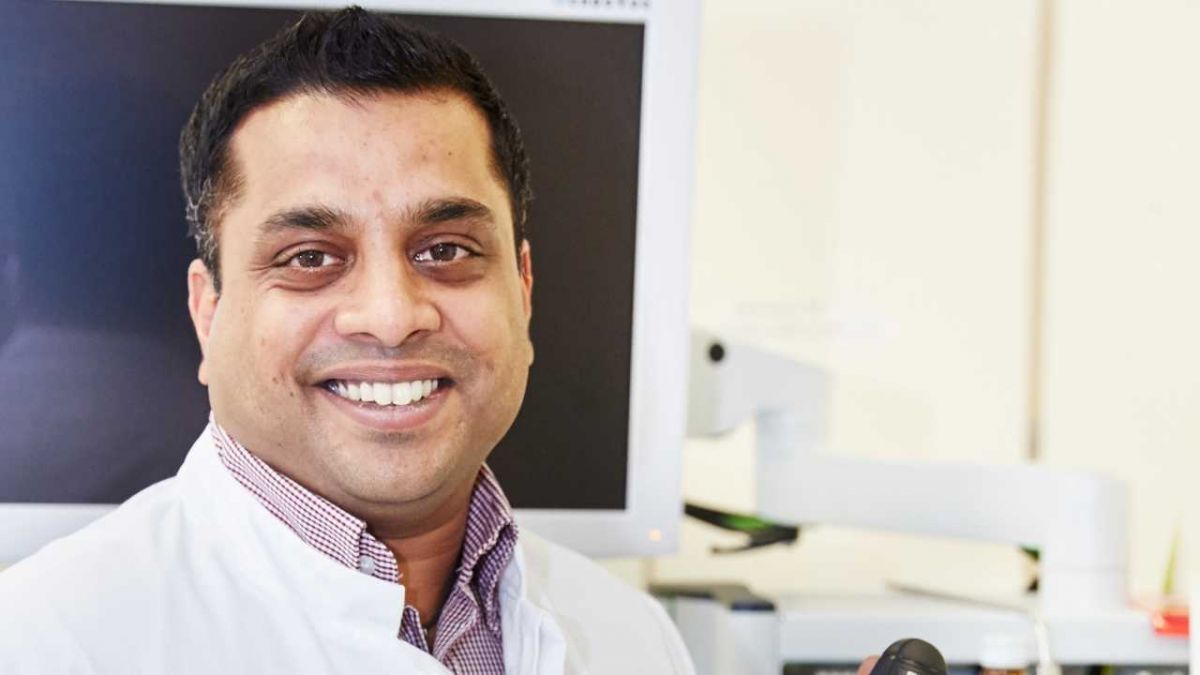 Michael Arattukulam ist neuer Leitender Arzt der Pneumologie.