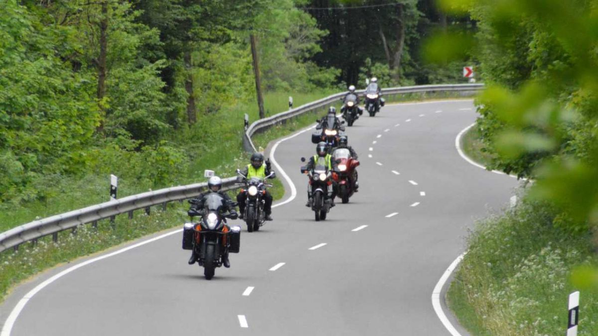 Zahlreiche Motorradfahrer wurden auch an diesem Wochenende wieder kontrolliert von s: Barbara Sander-Graetz