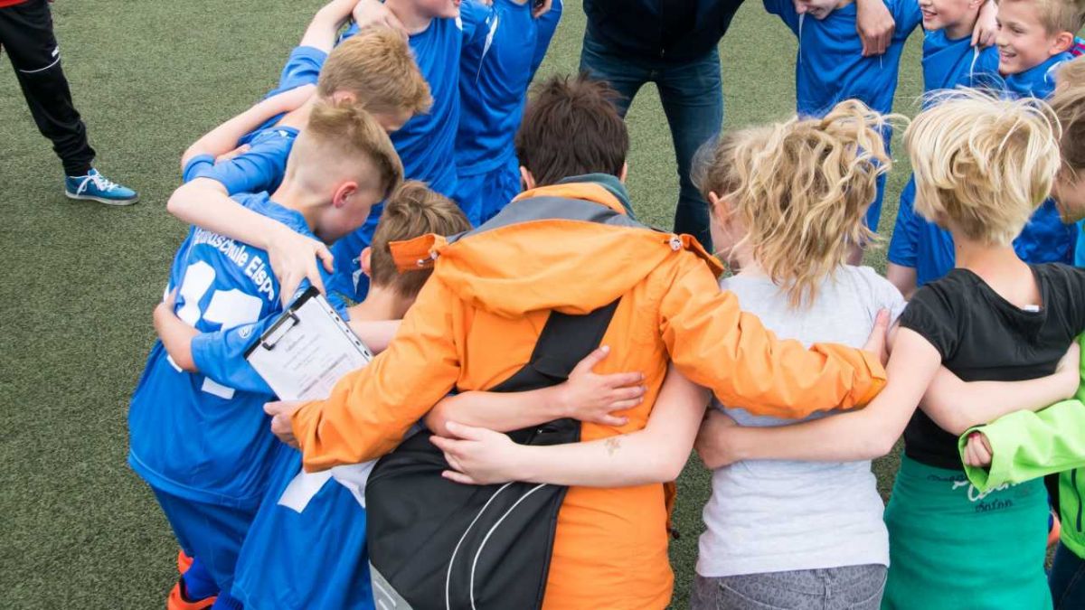 Neben dem Spaß am Sport soll der Zusammenhalt im Mittelpunkt des Sportfests stehen. von Symbol Nils Dinkel