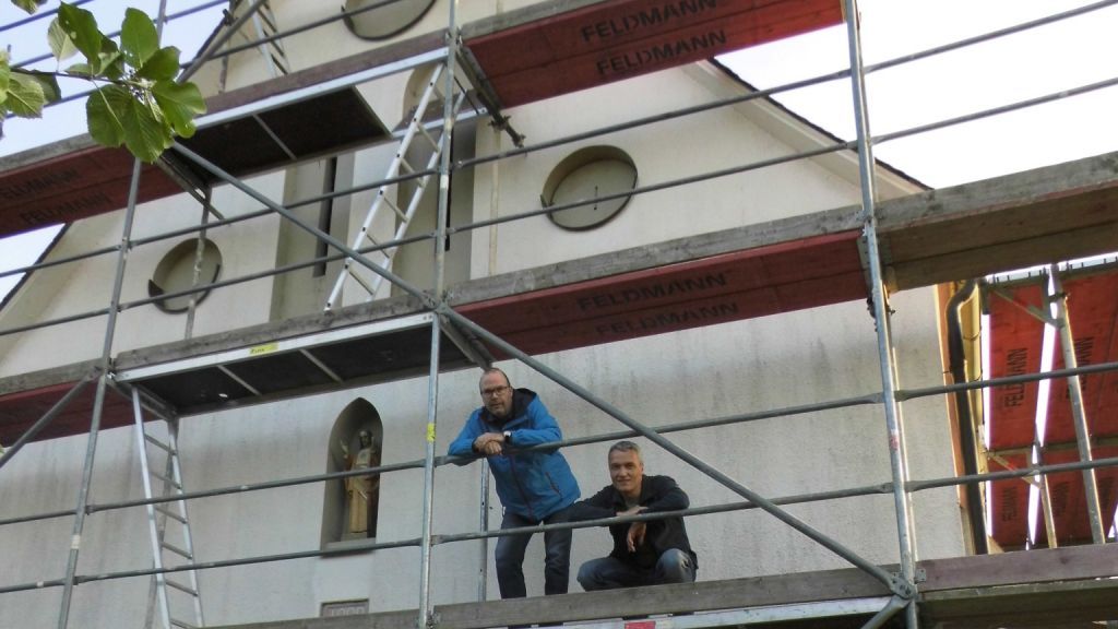 Nun endlich starten die Renovierungsarbeiten an der Herz-Jesu-Kapelle in Husten. von Privat