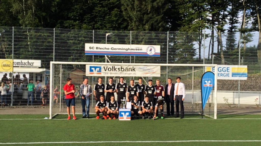 Der SC Drolshagen verteidigte und behält den Stadtpokal. von s: privat