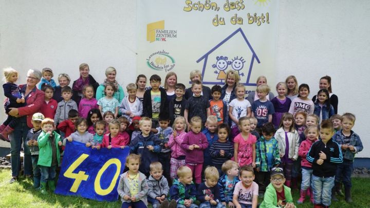  40 Jahre Kindergarten St. Bartholomäus am Mühlenplatz Bildidee 