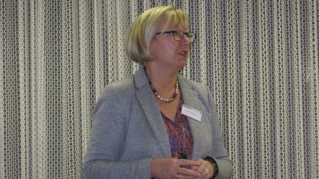 Rose Sommer referierte zum Thema "Datenschutz" in Finnentrop. von privat