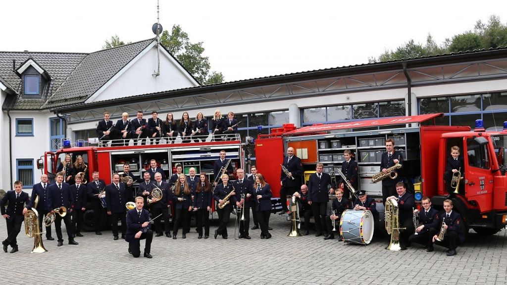 Der Musikzug der Freiwilligen Feuerwehr Drolshagen lädt zum Konzert in das St.-Clemens-Haus ein. von privat