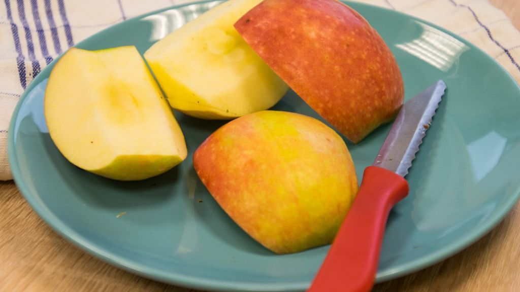 500 Gramm Äpfel müssen für dieses Rezept verarbeitet werden. von Sven Prillwitz