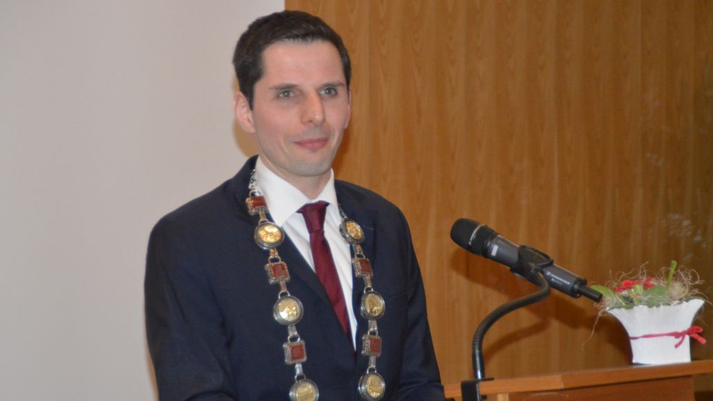 Bürgermeister Christian Pospischil stellte seine Pläne für 2017 vor. von Barbara Sander-Graetz