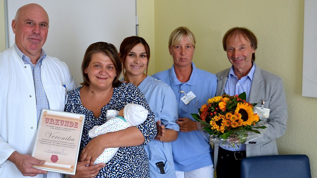 Im August 2016 kam Veronika als 30.000 Babyam St.-Martinus-Hospital auf die Welt. von St. Martinus-Hospital