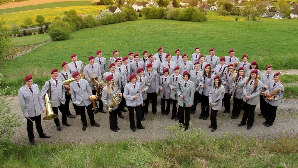 Der Musikverein „Harmonie“ Dünschede spielt am 1. April sein Frühjahrskonzert. von privat