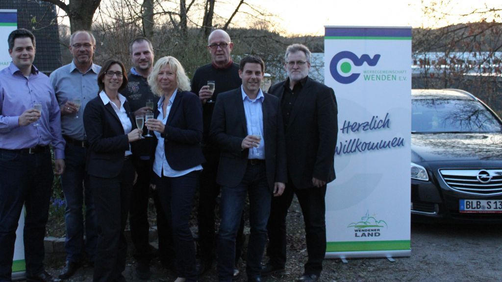 Zufrieden mit 2016: Der Vorstand der Werbegemeinschaft Wenden. von Matthias Schloos