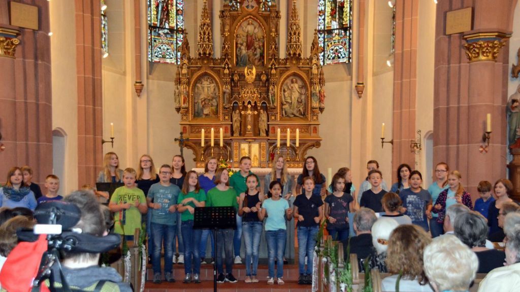 Der "Kinderchor im Kirchenchor" des Kirchenchors Meggen ist in sein zweites Jahr gestartet. von privat