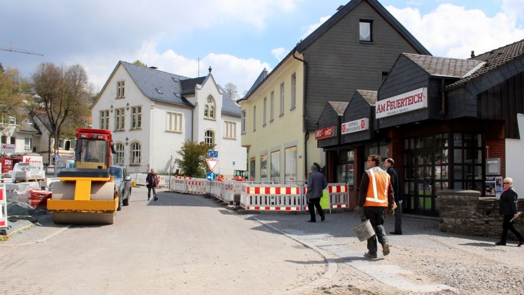 Am Dienstag, 2. Mai, beginnt im Baustellenbereich „Am Seewerngraben“ der zweite Bauabschnitt. von Hansestadt Attendorn