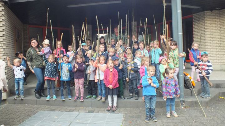 Kindergarten-Wanderung des SGV Wenden mit Teilnehmerrekord