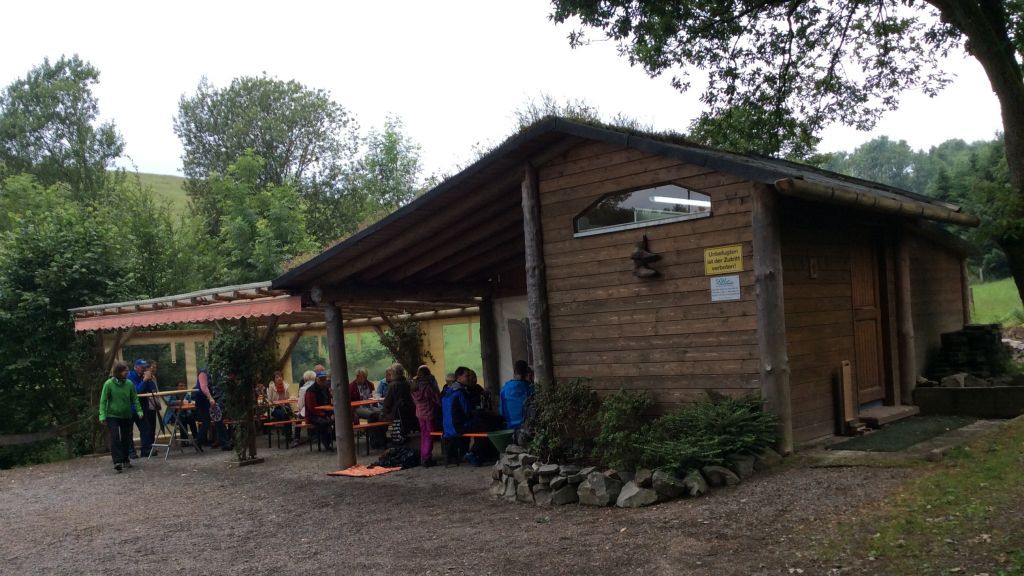 Die Festivität findet an der kleinsten SGV-Hütte im Kreis Olpe statt. von Privat