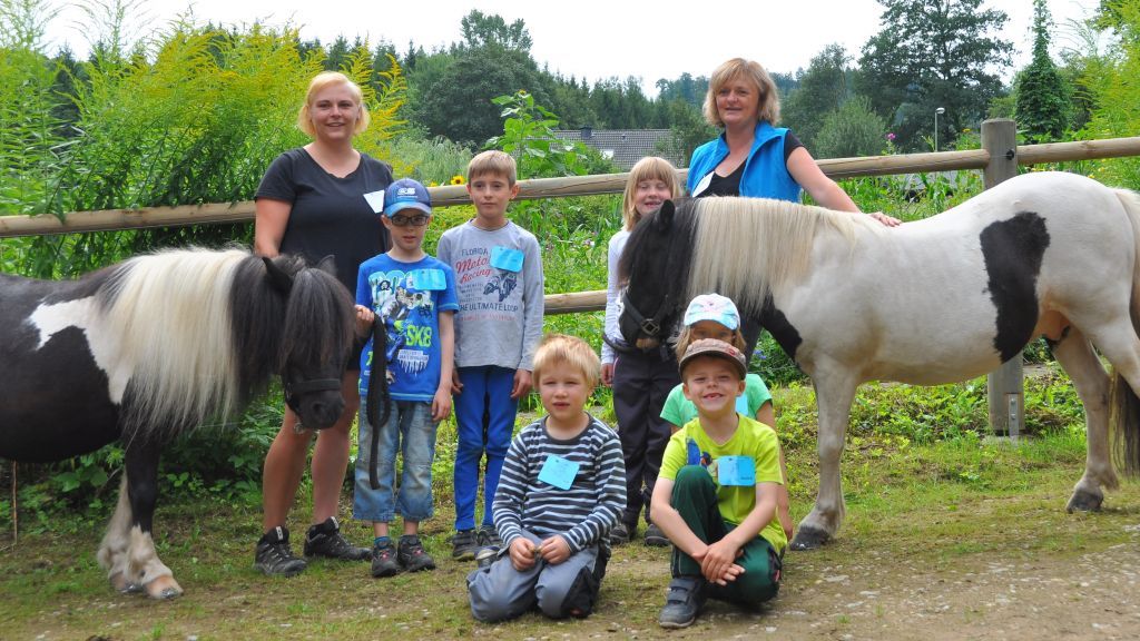 Bei den "Pony Aktiv"-Tagen machten sechs Kinder ihren "Ponyführerschein". von Ina Hoffmann