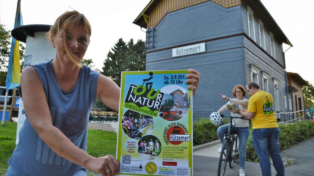 Am Alten Bahnhof in Hützemert startet am Sonntag, 3. September, die Tour Natur. von privat