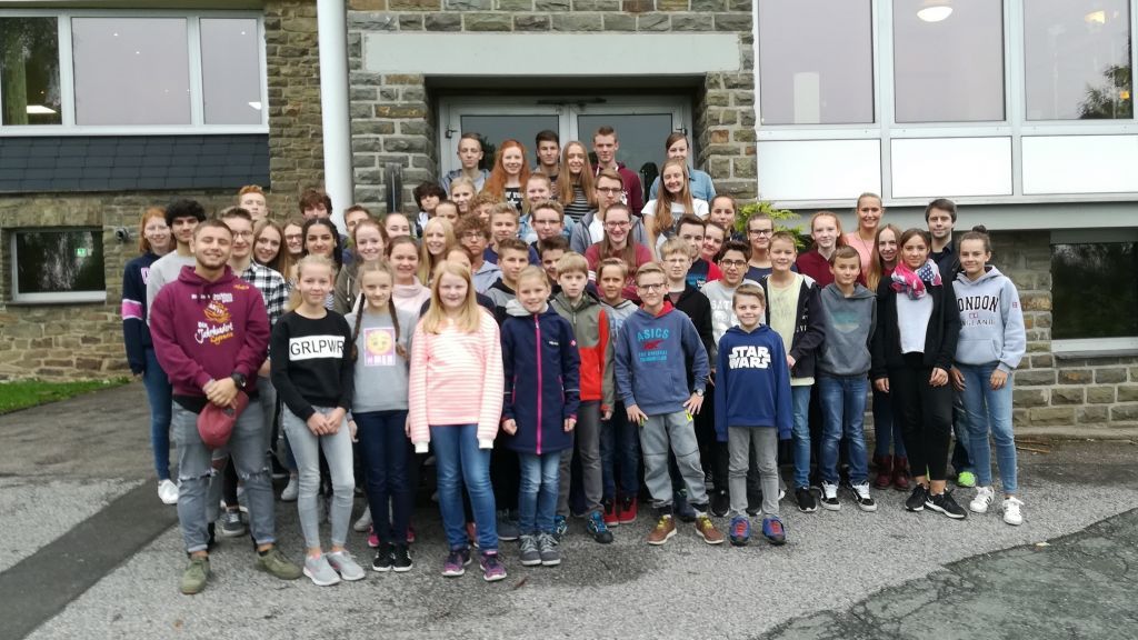 56 Klassen- und Stufensprecher haben an dem SV-Seminar in Rahrbach teilgenommen. von privat