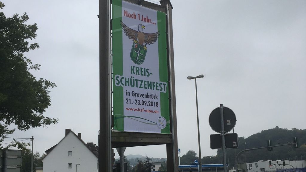 Noch ein Jahr... dann wird in Grevenbrück das Kreisschützenfest gefeiert. von privat