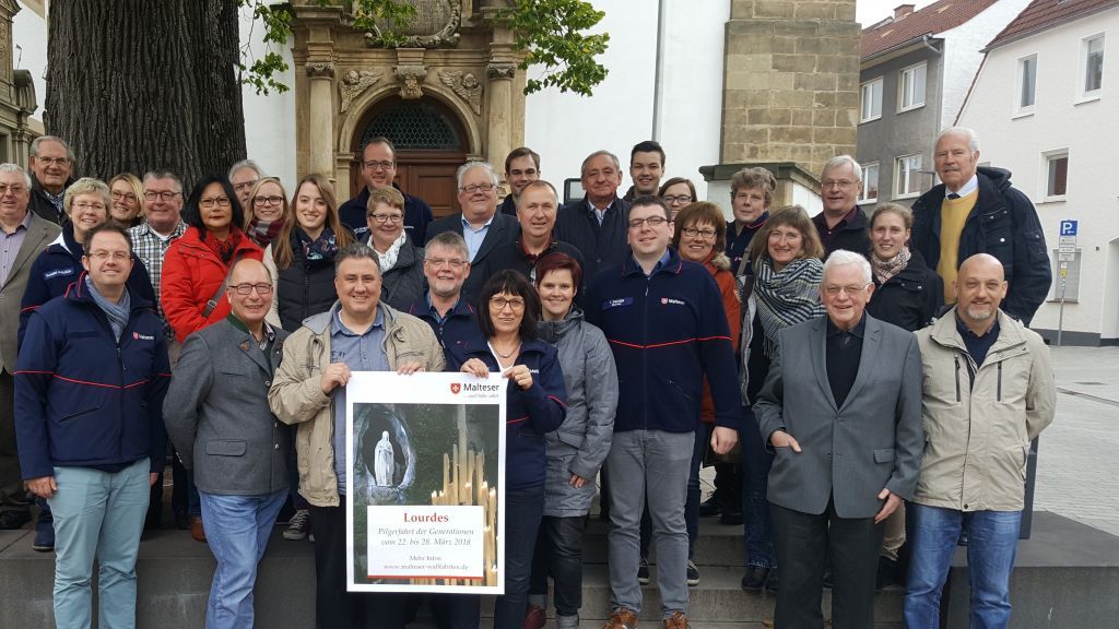 Die Organisatoren der Malteser Wallfahrt nach Lourdes trafen sich in Paderborn und stellten das Programm vor. von Frank Kaiser