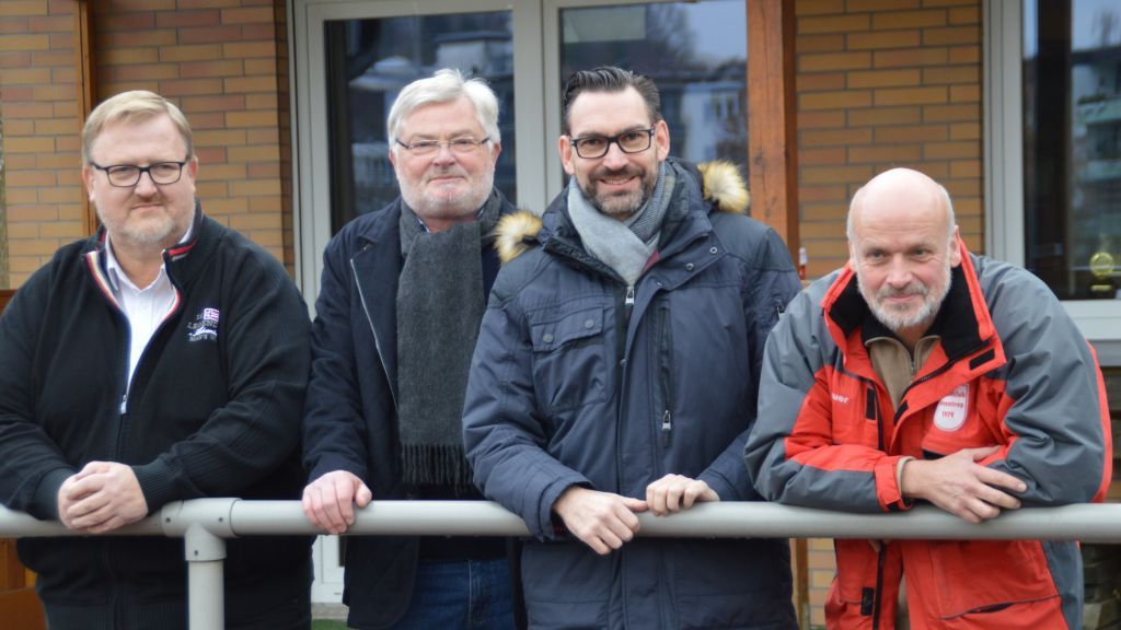 Hoffen auf viel Unterstützer: Engelbert Schulte, Franz Vollmert, Frank Nennstiel und Uwe Rink (von links). von Barbara Sander-Graetz