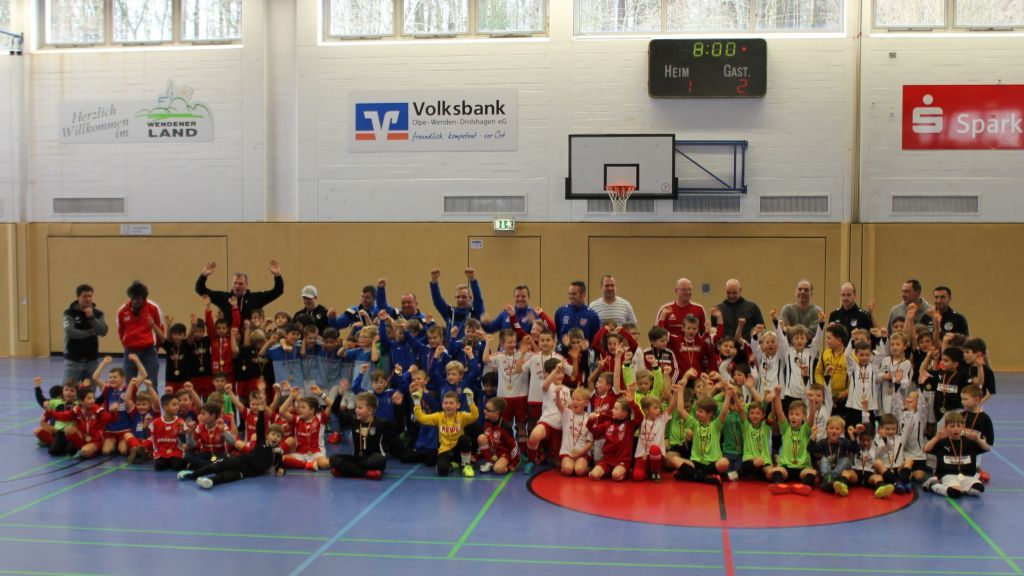 In Wenden fand jetzt ein Turnier für die E- und F-Jugenden statt. von privat