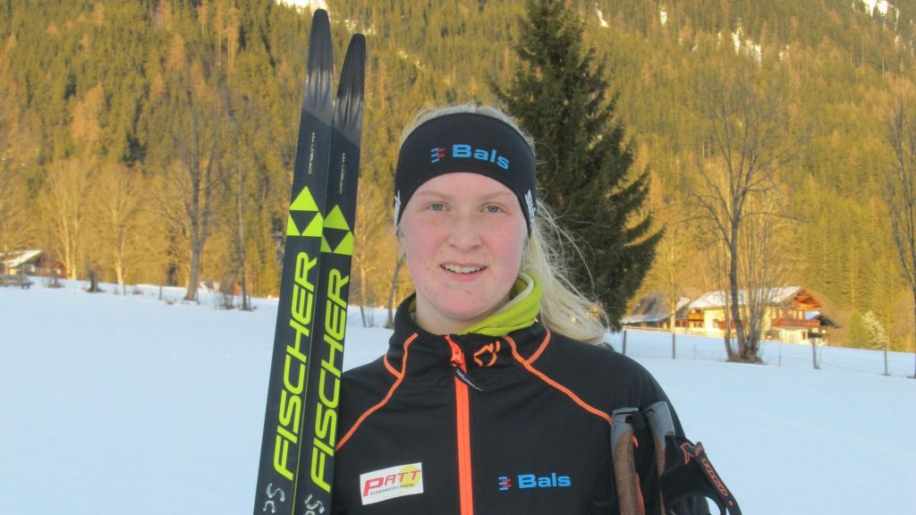 Melina Schöttes möchte in diesem Jahr wieder auf ihren Skiern durchstarten. von privat