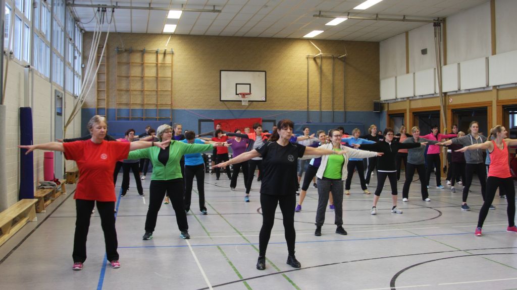 Die verschiedensten Sportarten wurden beim „AktivTag“ des TV Grevenbrück ausprobiert. von privat