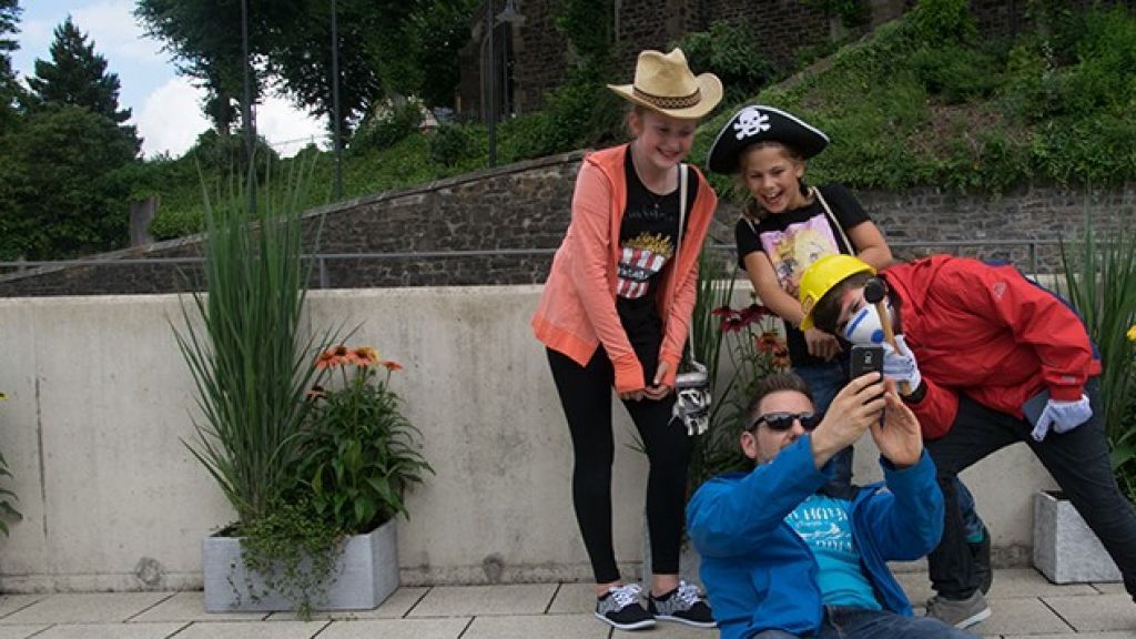 Ein Angebot in den vergangenen Sommerferien: die Selfie-Rallye durch Altenhundem. von Celine Kebben