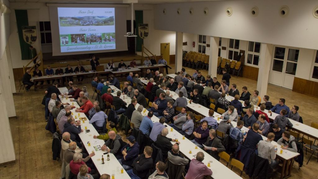 An der Generalversammlung des Schützenvereins Oberelspe nahmen 122 Mitglieder teil. von privat