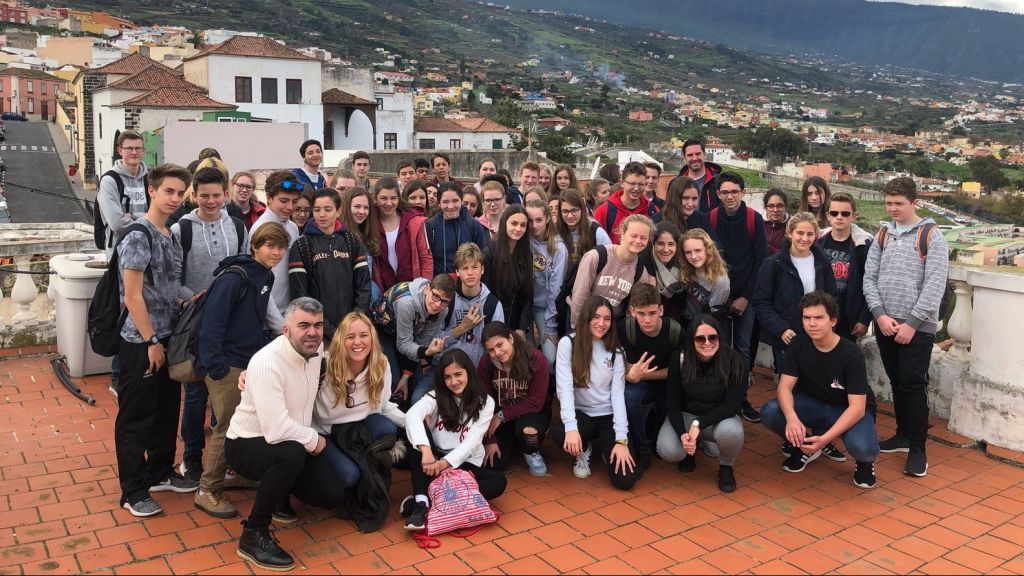 24 Schüler des SFG Olpe nahmen am Austausch in Spanien teil. von privat