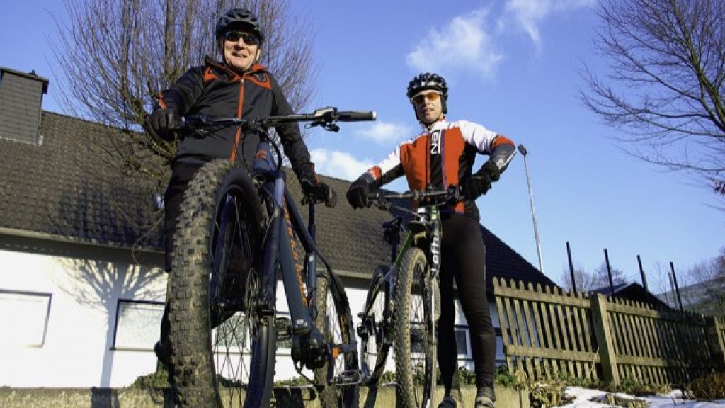 Die Mountainbiker des SSV Elspe starten mit E-Bike-Touren. von privat