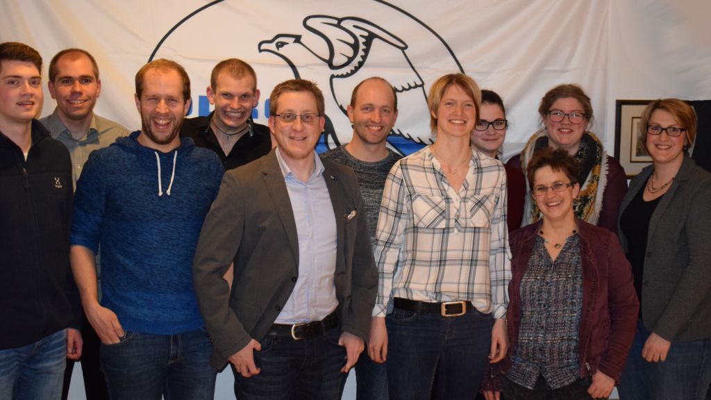 Dominik Hüpper, Robin Quast, Christian Rademacher, Florian Wallerius, Jens Willeke, Andreas Mees, Claudia Mees, Luisa Stracke, Jutta Senger, Theresa Junge und Anne Kathrin Willeke (von links) bilden den Vorstand. von privat