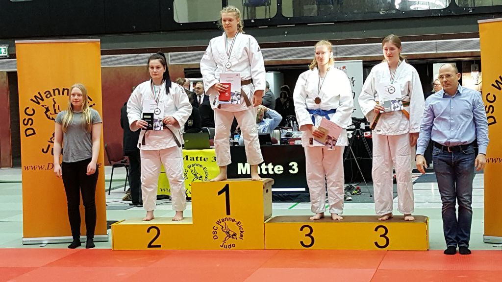 Miriam Nippels (rechts) dritter Platz reicht für die Qualifikation bei der Deutschen Meisterschaft. von privat