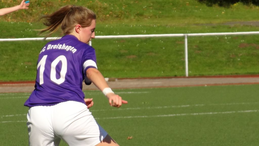 Jule Sperling hat den entscheidenden Treffer in Runde zwei des Westfalenpokals erzielt. von privat