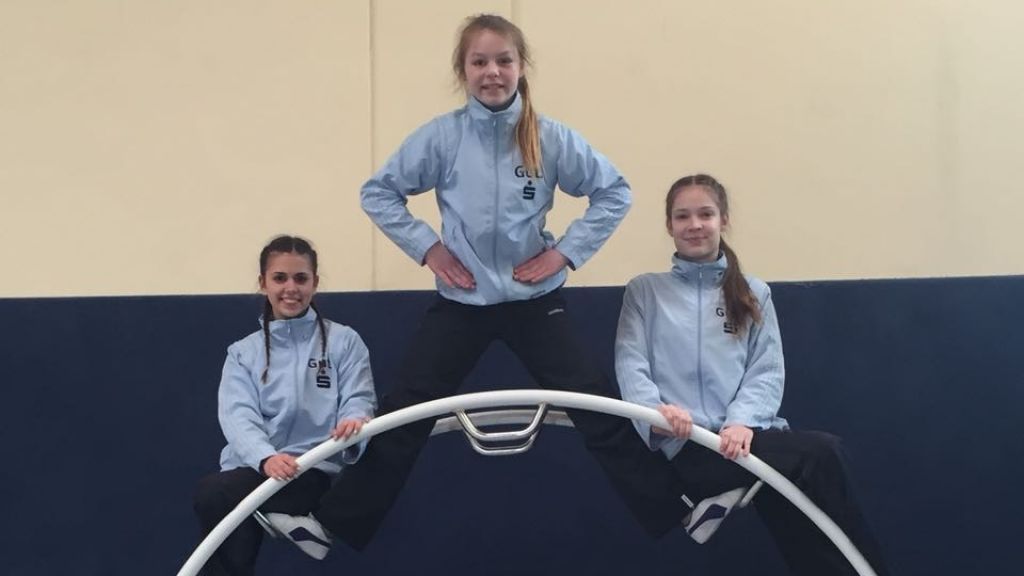 Für die ESV Rhönradturnerinnen war das Turnier am Sonntag erfolgreich. von privat