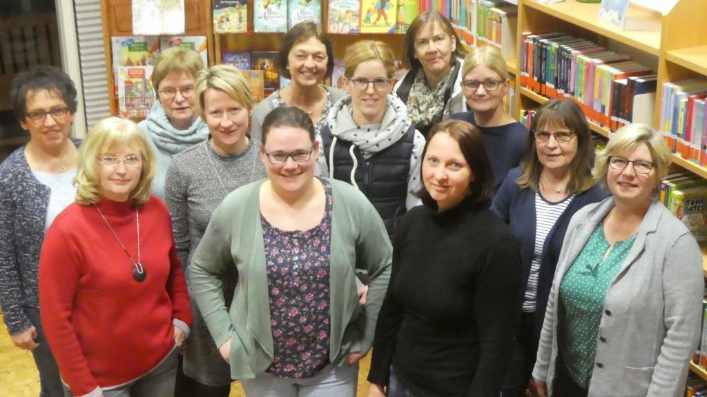 Das Bücherei-Team freut sich auf die Feierlichkeiten am Sonntag, 15. April. von privat