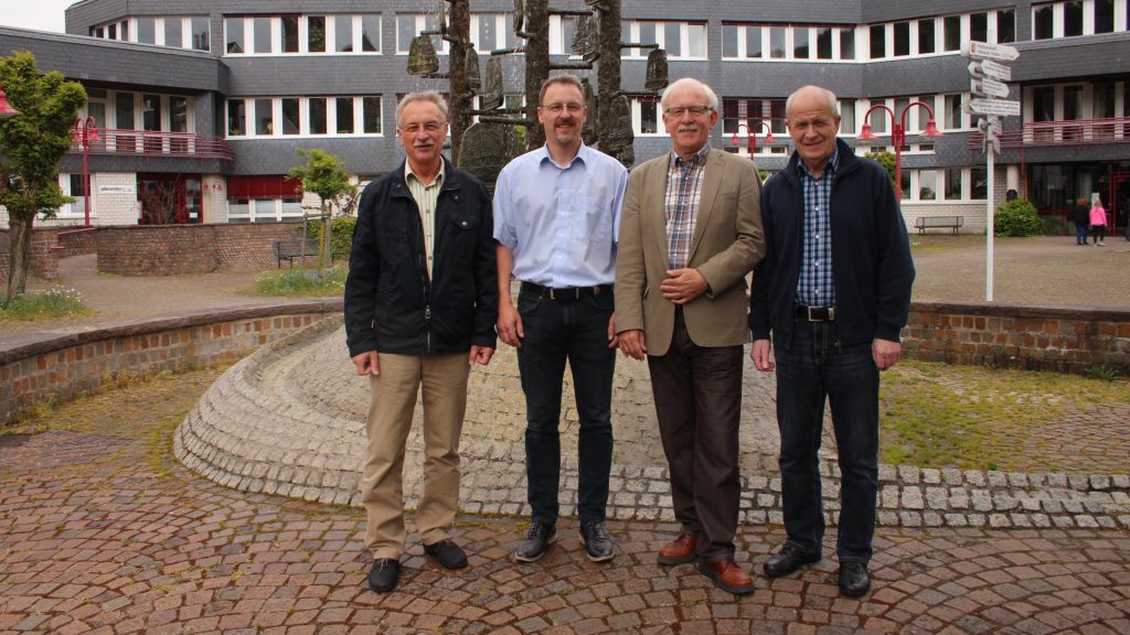 Gerd Kitscha, Heiko Kitscha, Franz Josef Rotter und Peter Berkenkopf wurden als Vorstand bestätigt. von privat