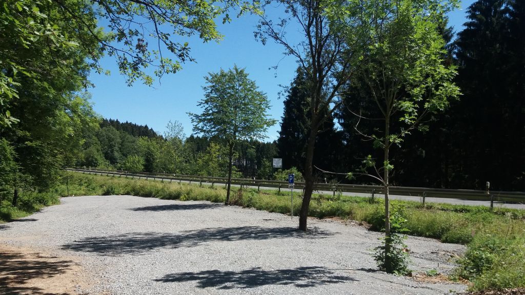 Der neue Wanderparkplatz in Schönholthausen. von Gemeinde Finnentrop