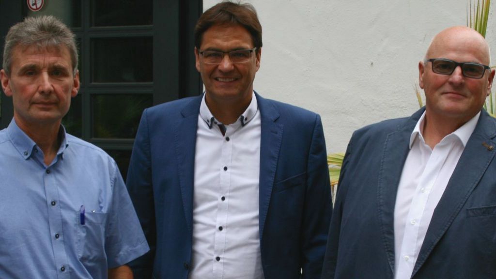 Henner Braach, Peter Liese und Herbert Nagel (von links). von Europabüro