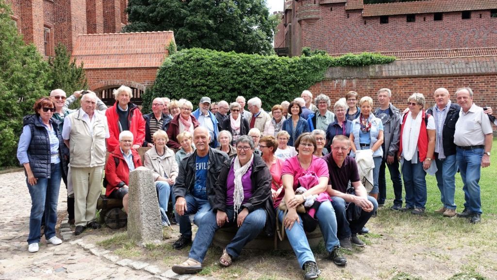 47 Teilnehmer des Heimatvereins Drolshagen waren bei der Busreise nach Polen dabei. von privat