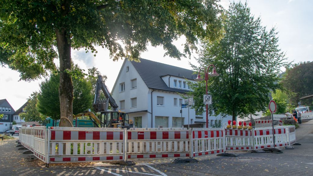 Bis November sollen die Bauarbeiten andauern. In dieser Zeit ist die Straße vollgesperrt. von s: Nils Dinkel