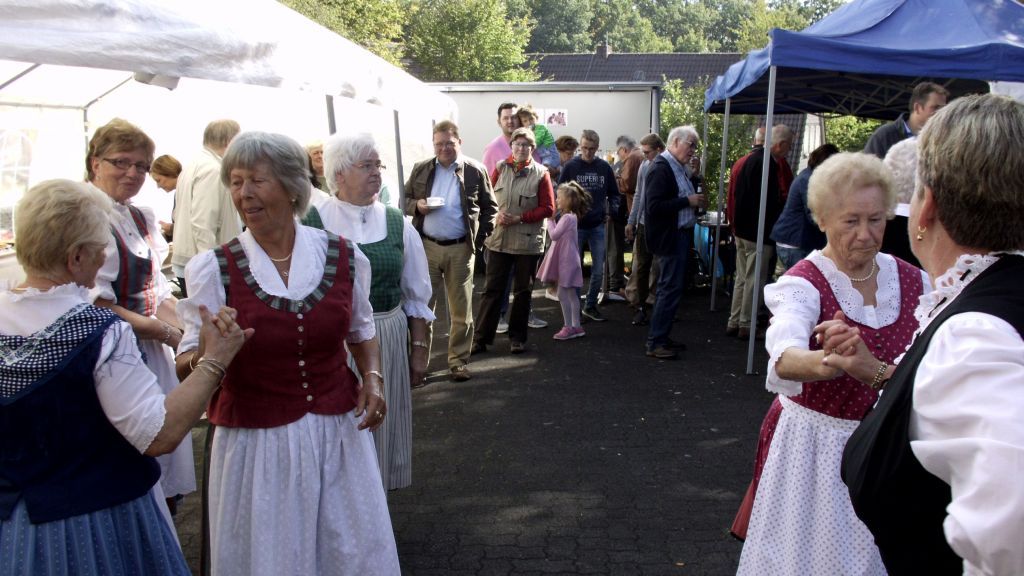 Gut gelaunt wurde in Rothemühle das Sommerfest gefeiert. von privat