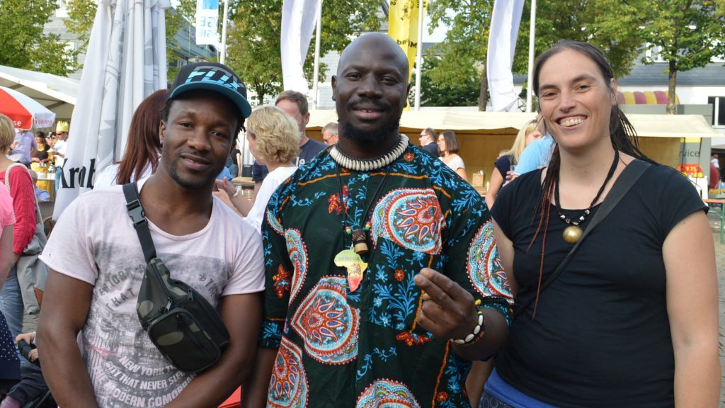 Schon während der Muggelkirmes begeisterte Kebba Bojang. von privat