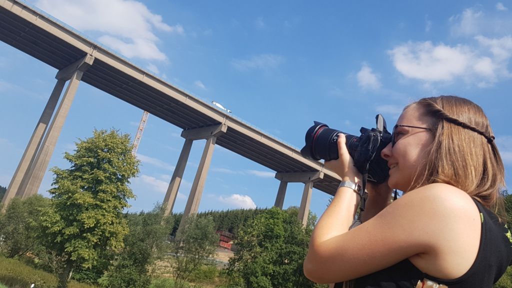 Spannende Perspektiven können der Schlüssel für gute Fotos der Brücken entlang der Sauerlandlinie sein. von privat